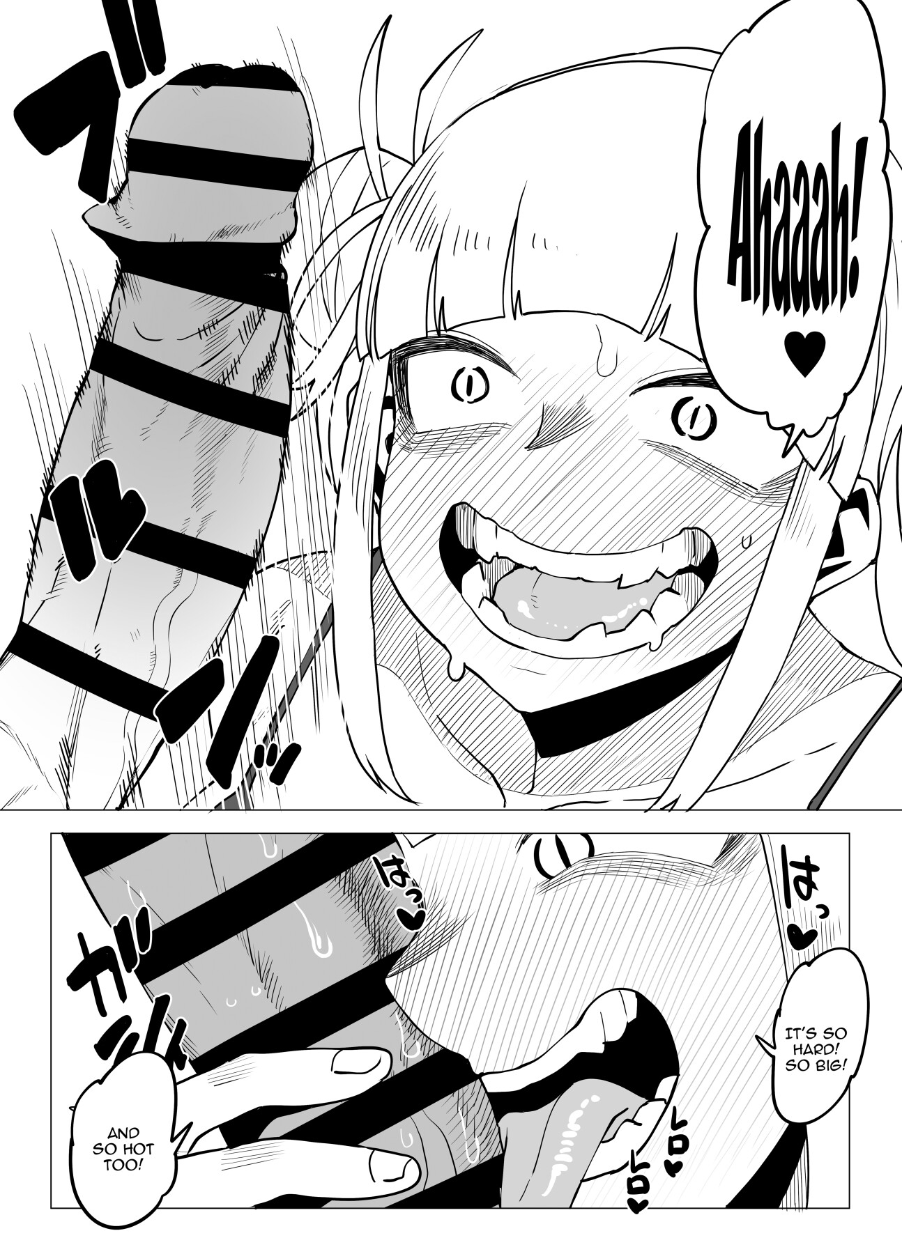 Hentai Manga Comic-Inverted Morality Hero Academia - Toga Himiko's Case-Read-7